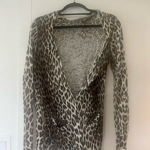 Super nice cheetah cardigan